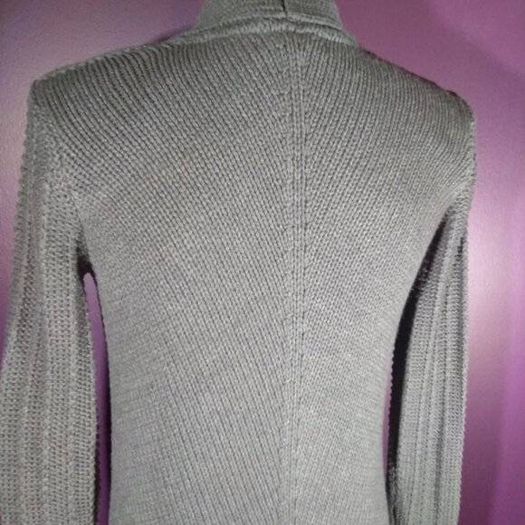 Gorgeous Vintage cabi Fall 2013 Grey Sweater Coat NWT with Pockets! - Picture 7 of 10